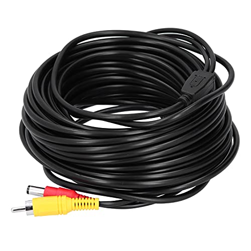 Câble CCTV 30m anti-interférence avec connecteurs RCA DC