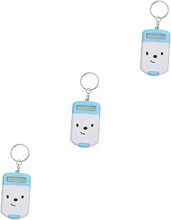 Tofficu 6 Peças Calculadora Aritmética Chaveiros De Carro Bolsa Chaveiro Bonito Calculadora De Bolso Bonito Calculadora Chaveiro Calculadora Calculadora De Desenho Animado Calculadora De