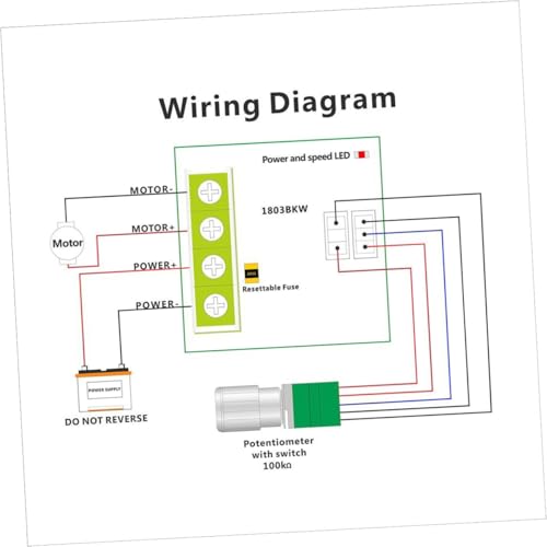 Controlador de motor de 2a con ajuste de velocidad pwm continuo 3