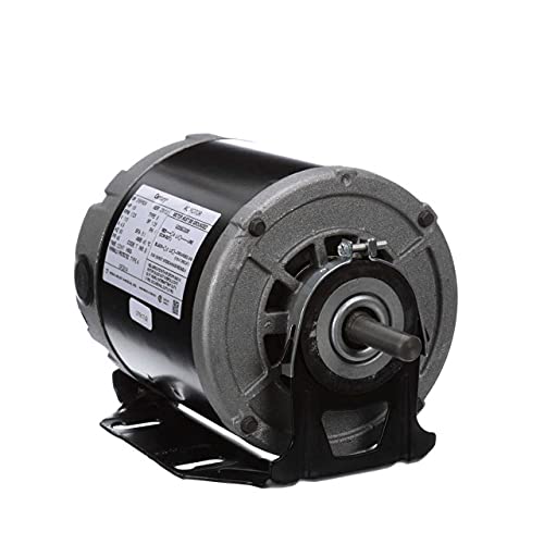 Belt Drive Motor, 1/6 HP, Split-Phase, Nameplate RPM 1, 725, No. of Speeds 1, Voltage 115V AC - 1 Each