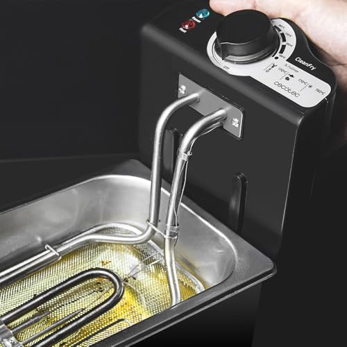 Friteuse Cecotec Cleanfry 3L A90_EU01_003034 – 2000W, Acier Inoxydable, Filtre OilCleaner - vue 9