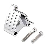 DEMOTOR PERFORMANCE Polished Timing Tab Chain Cover For SBC Chevy 283 327 350 400 Billet Aluminum