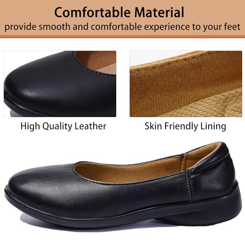 Aomigoct Flats for Women Ballets Shoes: Comfortable Dress Flats for Office Work - 2025 Ladies Dressy Wedding Shoe3