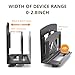 Adjustable Small Device Wall Mount or VESA Mount Behind Monitor, Cable Box Holder, Wifi Router Stand, Modems Mount Rack, for Streaming Media Player/Switch/WII/Power/Mini pc/mac Mini/OptiPlex MFF etc
