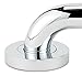 Alno A8324-PC Contemporary I Modern Grab Bar Brackets, 3", Polished Chrome