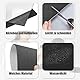12 Stück Moosgummi Schwarz, Moosgummi Platten Moosgummi Selbstklebend 21x30 cm Eva Foam Schaumstoffplatte Schaumstoff Polster Schaumstoffmatte mit Kleberücken für Möbel DIY-Projekte Verzierung