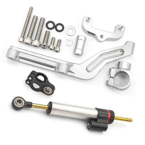 Support d'amortisseur de direction Kawasaki Z650 2017-2022 en aluminium CNC
