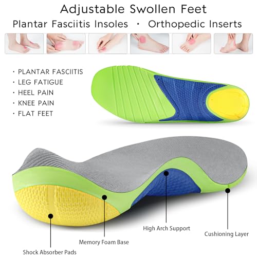 Diabetic Shoes for Men Extra Wide Width丨Walking Shoes for Elderly Foot Pain Relief Neuropathy丨Orthopedic Shoes for Swollen Feet Adjustable丨Zapatos para Diabéticos Hombre3