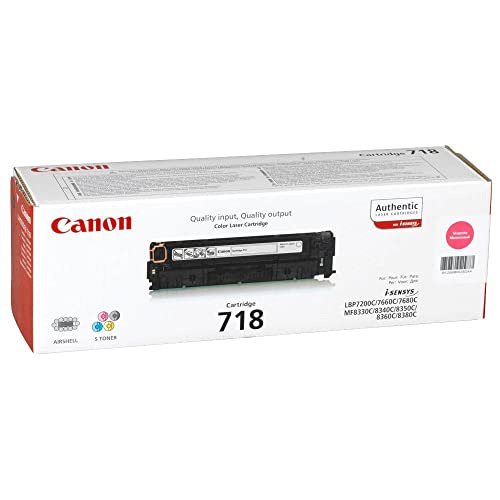Canon Toner 2660B002/718M magenta I-Sensys LBP-7200/7680/MF 8330/8350 Original Tonereinheit 2.900 Seiten