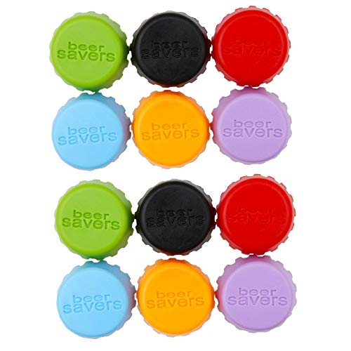 yyuezhi Tappo in Silicone Eco Friendly Tappo per Bottiglia Tappo in Silicone Riutilizzabile 12 Pezzi Tappo per Vino e Succo per Tappi per Bottiglie di Birra e Soda