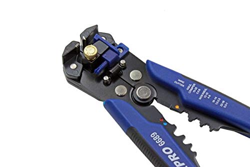 Image secondaire de US Pro Pince à dénuder automatique 3 en 1 et pince à sertir, auto-réglable de 0,2 à 6 mm