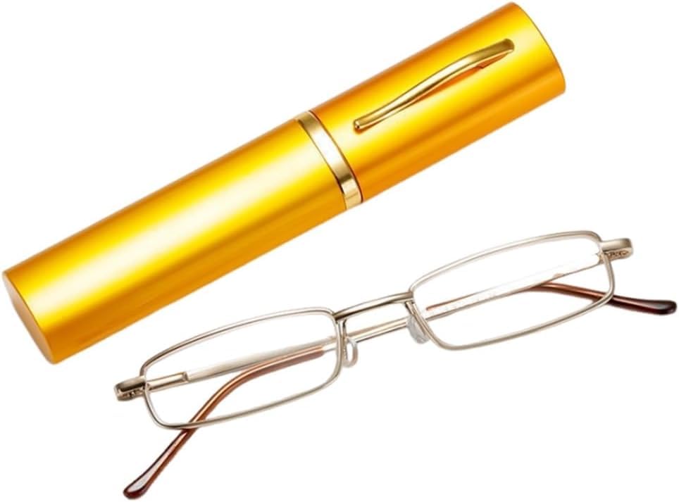Eyeka Reading Glasses Gold Metal Frame Pen Style Case & Cleaning Cloth +1.00,+1.25,+1.50,+1.75,+2.00,+2.25,+2.50,+2.75,+3.00 (B0D5DHW3PP) Amazon Price History, Amazon Price Tracker