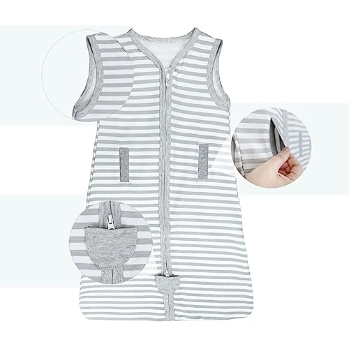 Image of pinklilycare G-Tube Access Coverall for Infants - Soft Cotton One-Piece with Medical Port Openings (Newborn to 6 Months)