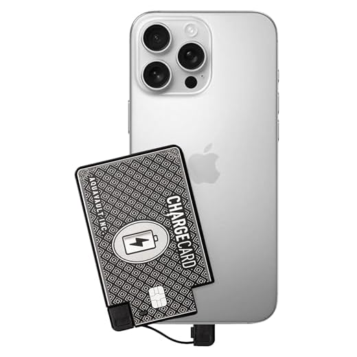 AquaVault ChargeCard Emergency Power Bank