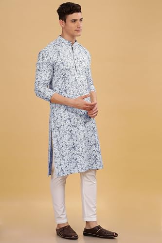 Image of BE ACTIVE Cotton Kurta for Men | Traditional and Stylish Design | Indian Kurta | Full Sleeve Kurta
