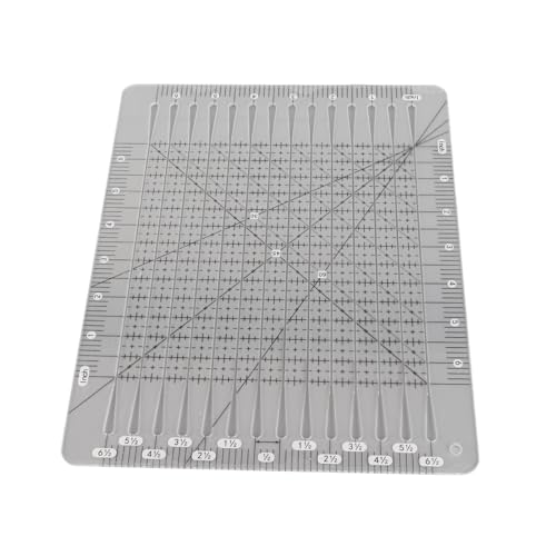 Règle de matelassage et de modèles de couture transparent en acrylique pour patchwork