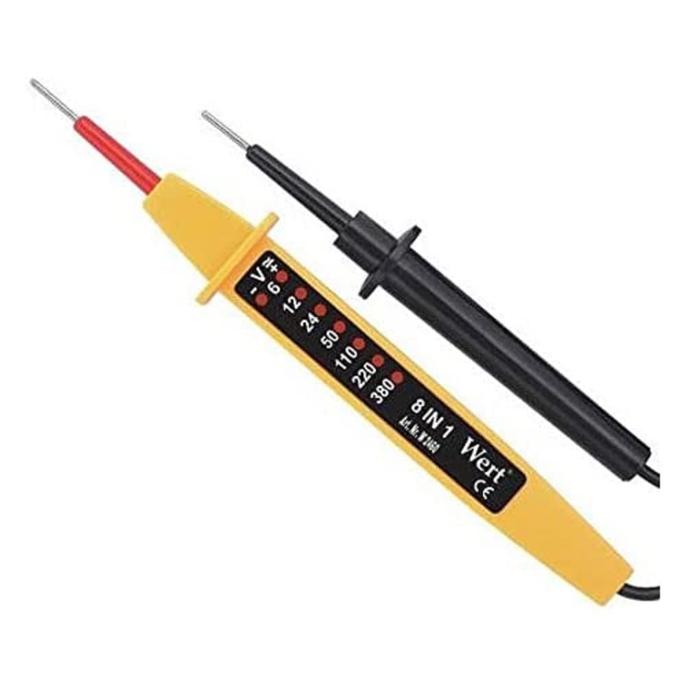 Wert W 2460, 8 Fonksiyonlu Kontrol Kalemi, Sarı, Siyah