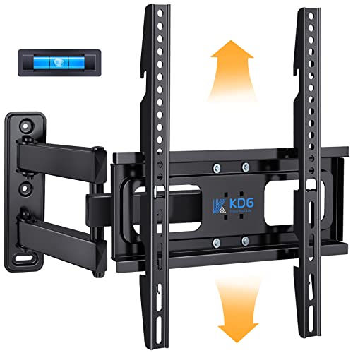 80% Off Discount KDG TV Wall Mount for Most 28-80 Inch TVs, Full Motion TV Bracket with Articulating Arms Perfect Center Design TV Mounts Wall VESA 600x400mm Max Load 110 lbs, Single Stud (28-80)