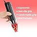 VortecSys Heat Gun for Crafting, 110V 300W Handed Hot Air Gun, 3.28FT Ultra-Long Cable Portable Heat Gun with Stand and Power Cord for Shrinking Wrapping PVC, DIY Embossing and Drying Paint (Black)