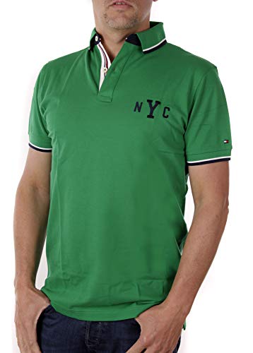 Polo Tommy Hilfiger Homme Avery Tipped Manches Courtes Coupe Droite Regular Fit