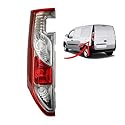 Generisch Links Rückleuchte Rücklicht Für Kangoo 2013- Heckleuchte Kangoo NV250 265559212R (horizontale Tür)