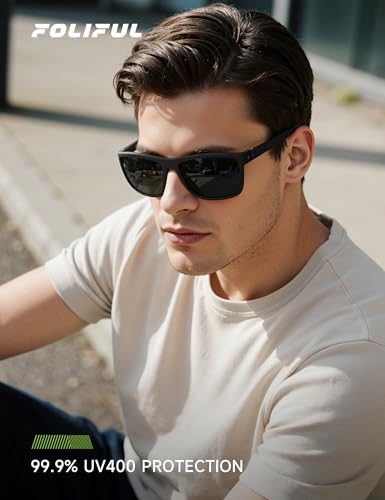 Polarized Sunglasses Men Women, Mens Sunglasses Lightweight UV Sun Glasses for Fishing Driving Golf3