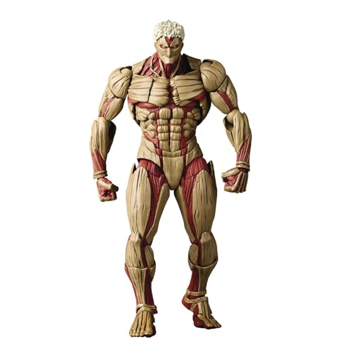 Kaiyodo Revoltech Amazing Yamaguchi : Attaque des Titans – Figurine blindée Titan