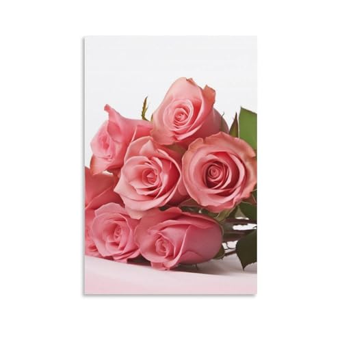 Toile murale de roses 60x90 cm habille vos grands murs vides