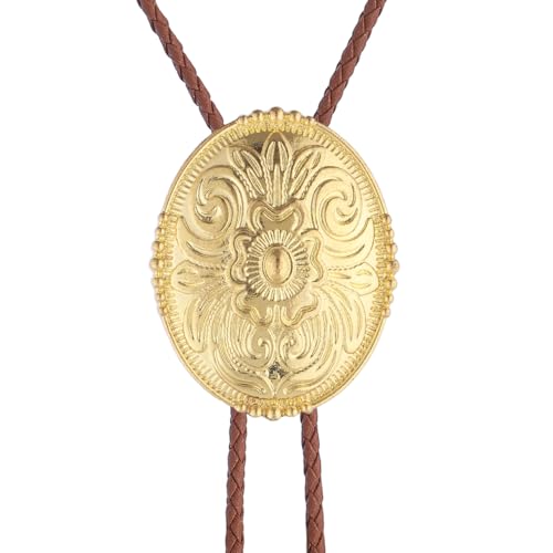 Image of Jeilwiy Bolo Tie for Men, Western Bolero Tie Cowboy Ties Native American Cowgirl Bolo Tie Accessories for Men Women