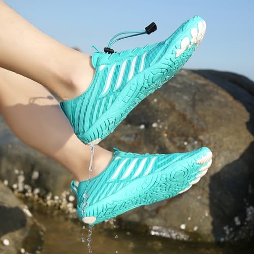Image of Hike Barefoot Shoes Womens Men,Unisex Barefoot Water Shoes Breathable, Anti-Slip Hiking Footwear for Athletic Wide Toe Shoe Footwear for Hiking, Walking, Running, Yoga, and Water Sports