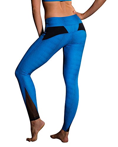 Onzie Yoga Shaper Legging 291 Blue Venom (Blue Venom, X Small)