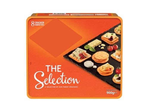 Fakhri Biscuits for Cheese Selection, 900g | Gourmet Cracker Assortment, Perfect for Cheese Boards, Parties & Entertaining