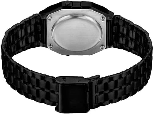 Image of Acnos Brand Digital 4 Colours Vintage Square Dial Unisex WR70ist Watch for Men Women Pack of 1 (WR70)