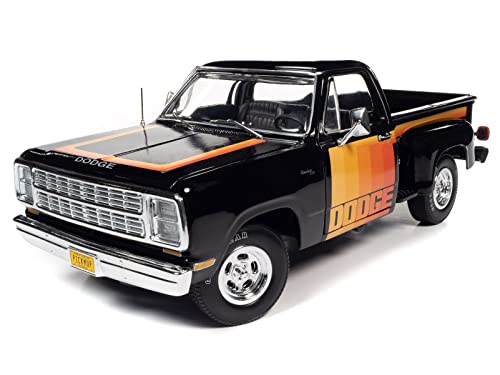 Auto World 1980 Dodge Pickup Step Side 1:18 miniatura 2