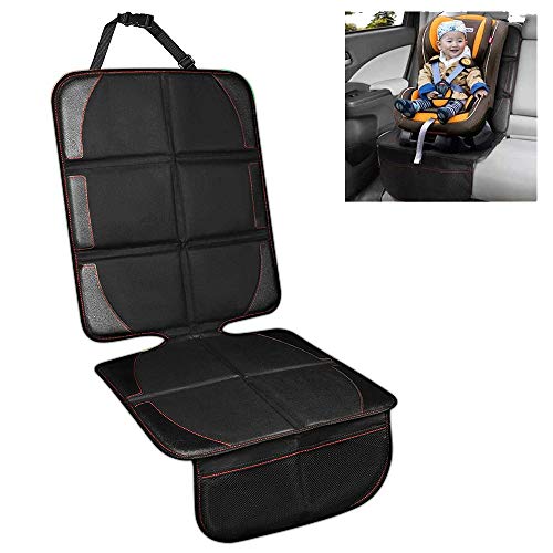 Image of UCARE Child Car Seat Protector Waterproof Foldable Baby Seat Cover Protector for Child & Baby Cars Seats with Thickest Padding and Non Slip Backing (1)