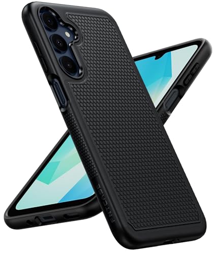 FNTCASE Para Samsung Galaxy A16-4G/5G Funda: Funda protectora de doble capa resistente con parte trasera texturizada antideslizante - Resistente a los golpes y resistente militar Protección contra FNTCASE Para Samsung Galaxy A16-4G/5G Funda: Funda protectora de doble capa resistente con parte trasera texturizada antideslizante - Resistente a los golpes y resistente militar Protección contra