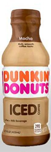 Dunkin' Donuts Bottled Ice Coffee 12 Pack (Mocha)