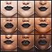 Rimmel London Stay Matte Liquid Lip Color with Full Coverage Kiss-Proof Waterproof Matte Lipstick Formula that Lasts 12 Hours - 840 Pitch Black, .21oz
