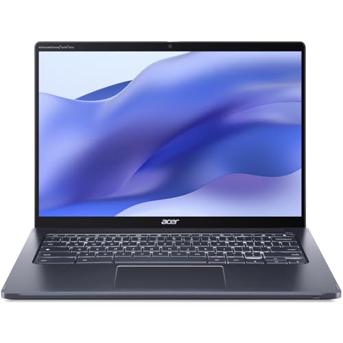 Image of acer Chromebook Spin 714 2-in-1 Laptop 14 inch WUXGA IPS Touch Intel 10-core i5-1235U (>i7-1165G7) 8GB DDR4 256GB SSD Backlit Thunderbolt Fast Charging Long-Lasting Battery ChromeOS ICP Accessory