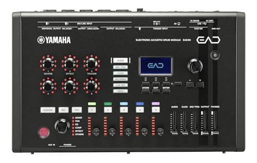 Image of Yamaha EAD50 Advanced Electronic Acoustic Drum Microphone System with DSU50 Stereo Condensor Microphone and Trigger Pickup