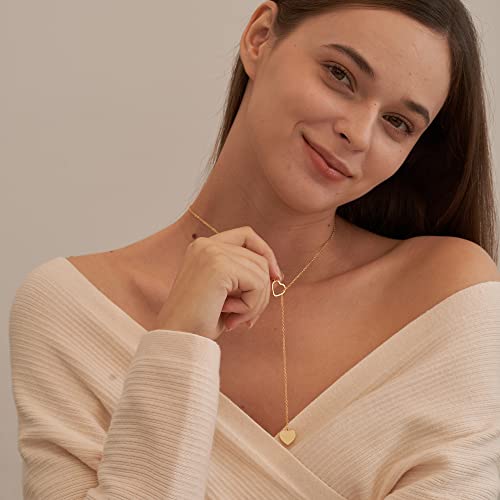 Image of Tewiky Dainty 14k Gold Plated /Silver Cubic Zirconia Necklaces for Women