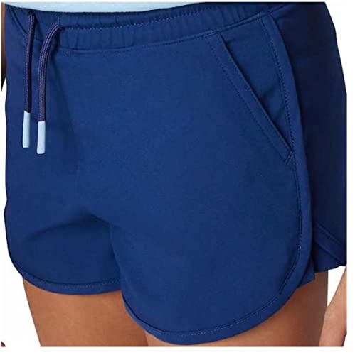 Eddie Bauer Youth Girl's 2 Pack UPF 30 Quick-Dry Lined Active Shorts4