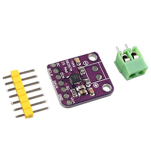 HALJIA MAX98357 I2S 3 W Amplificateur Classe D Module Décodeur DAC Carte Audio Sans Filterless Compatible avec Raspberry Pi ESP32 Cover