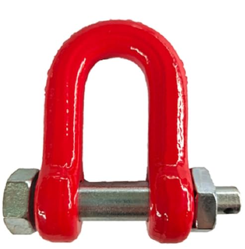 1T-1.12T-5.3Ton 6-14MM Bow Shackle for Lifting Connector Large D Connecting Anchor for Industrial Grade Winch Hoist(2)