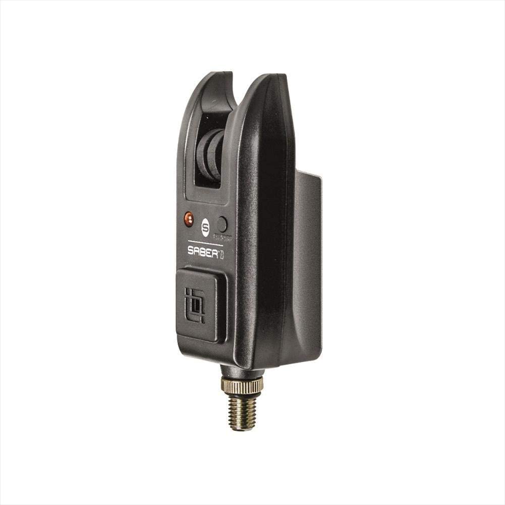 Saber - Z3 Bite Alarm - Adjustable Volume & Tone - LED Lights - Compact Design - Excellent Operating Range Speaker - Carp Fishing Gear - Fishing Equipment