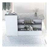 HBOOMOEM Stands De RéCeption,Comptoirs De Magasins,Comptoir Accueil Salon De Beaute...