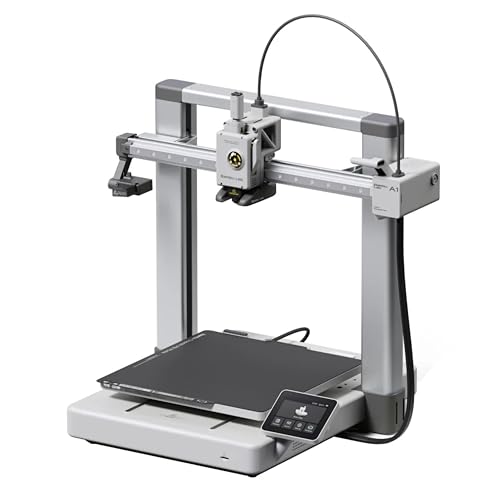 Image of Bambu Lab A1 3D Printer, Support Multi-Color 3D Printing, High Speed & Precision, Full-Auto Calibration & Active Flow Rate Compensation, ≤48 dB Quiet FDM 3D Printers