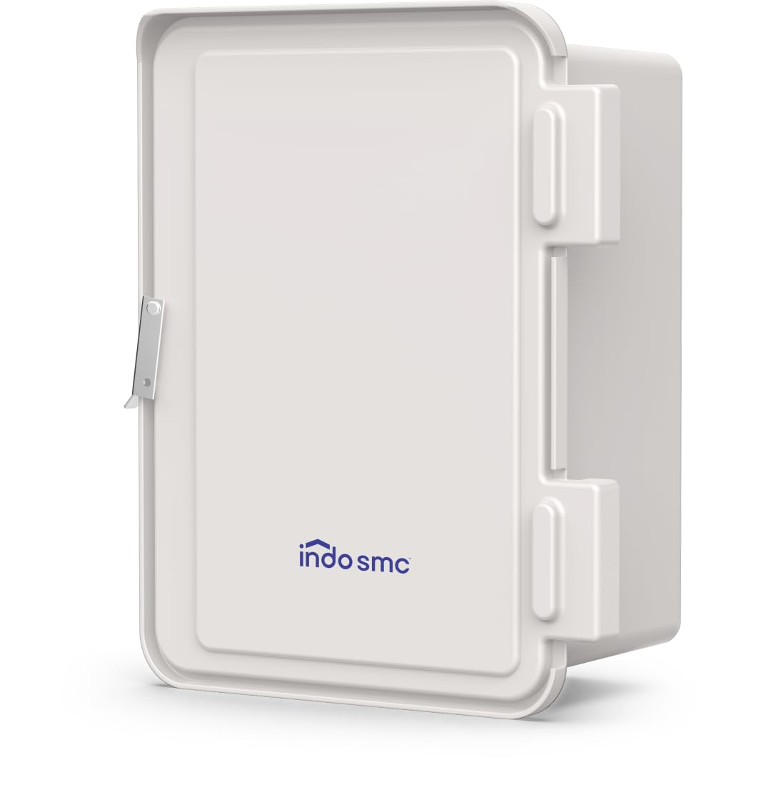 Weatherproof ABS Plastic Electrical Junction Box with Hinged Lid | IP65 Waterproof Outdoor Electrical Enclosure Box for Cable Wiring, Switches & Electrical Connections | Model 2014-picture-48