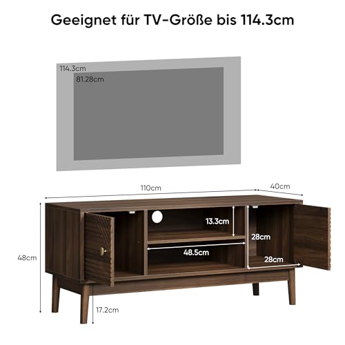 Mueble TV de madera compacto para resolver la falta de espacio 3