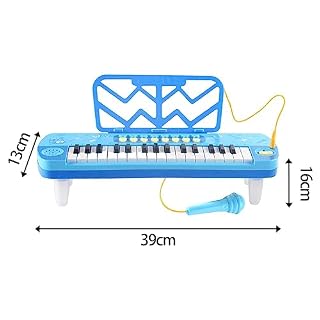 Amagogo Piano numérique électronique, Clavier pour Enfants, Jouet de Puzzle Multifonction à 37 Touches Portable avec Support de Musique Piano à , Bleu - Les Beatles, Paul McCartney, John Lennon, RIngo Starr, George Harrison Amagogo Piano numérique électronique, Clavier pour Enfants, Jouet de Puzzle Multifonction à 37 Touches Portable avec Support de Musique Piano à , Bleu – Image 6